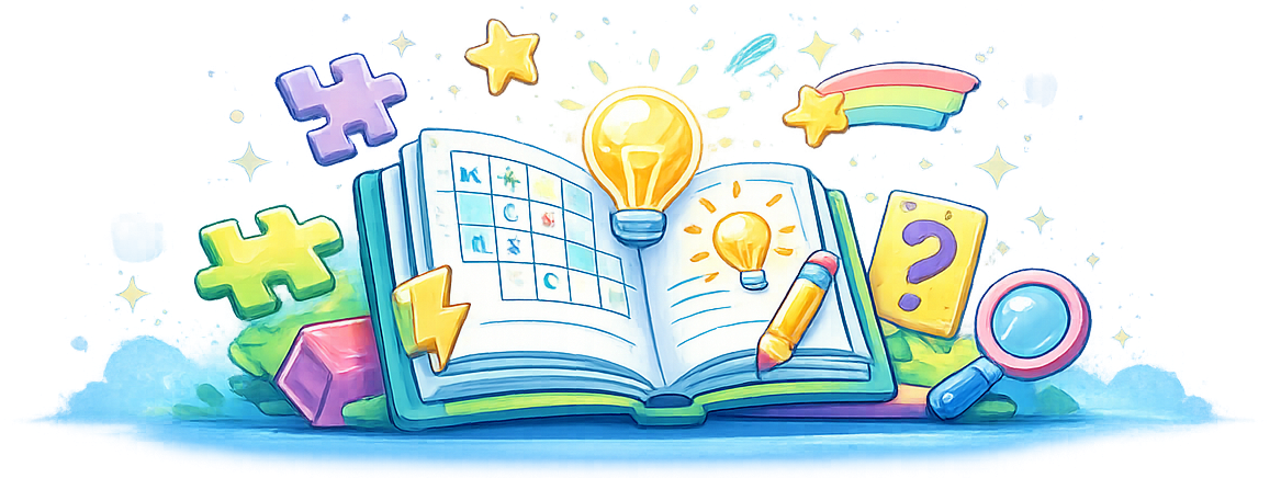 Vixie creates playful activity books for kids who love to laugh, solve, and explore.