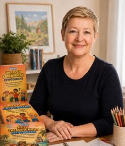 Victoria "Vixie" Gelman. Creator of Vixie Books.
